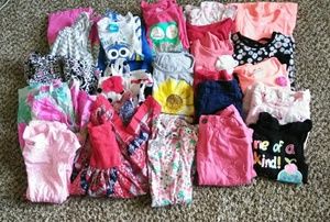 Mixed Lot 24 piece Girl Sz 3t Spring Summer clothe